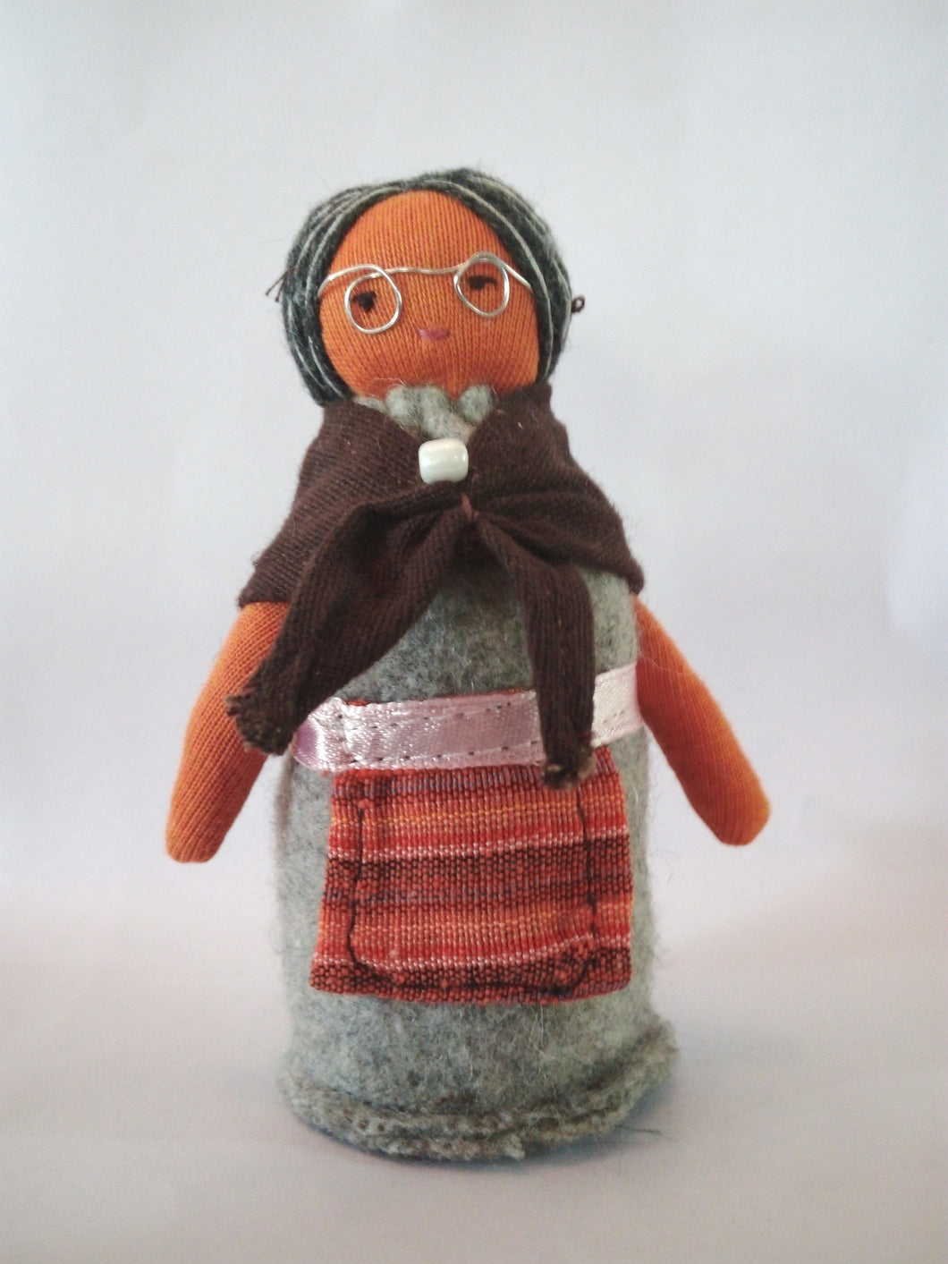 Tibetan Granny Character Doll