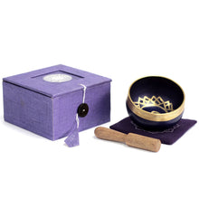 Load image into Gallery viewer, Luxury Chakra Singing Bowl Gift Set
