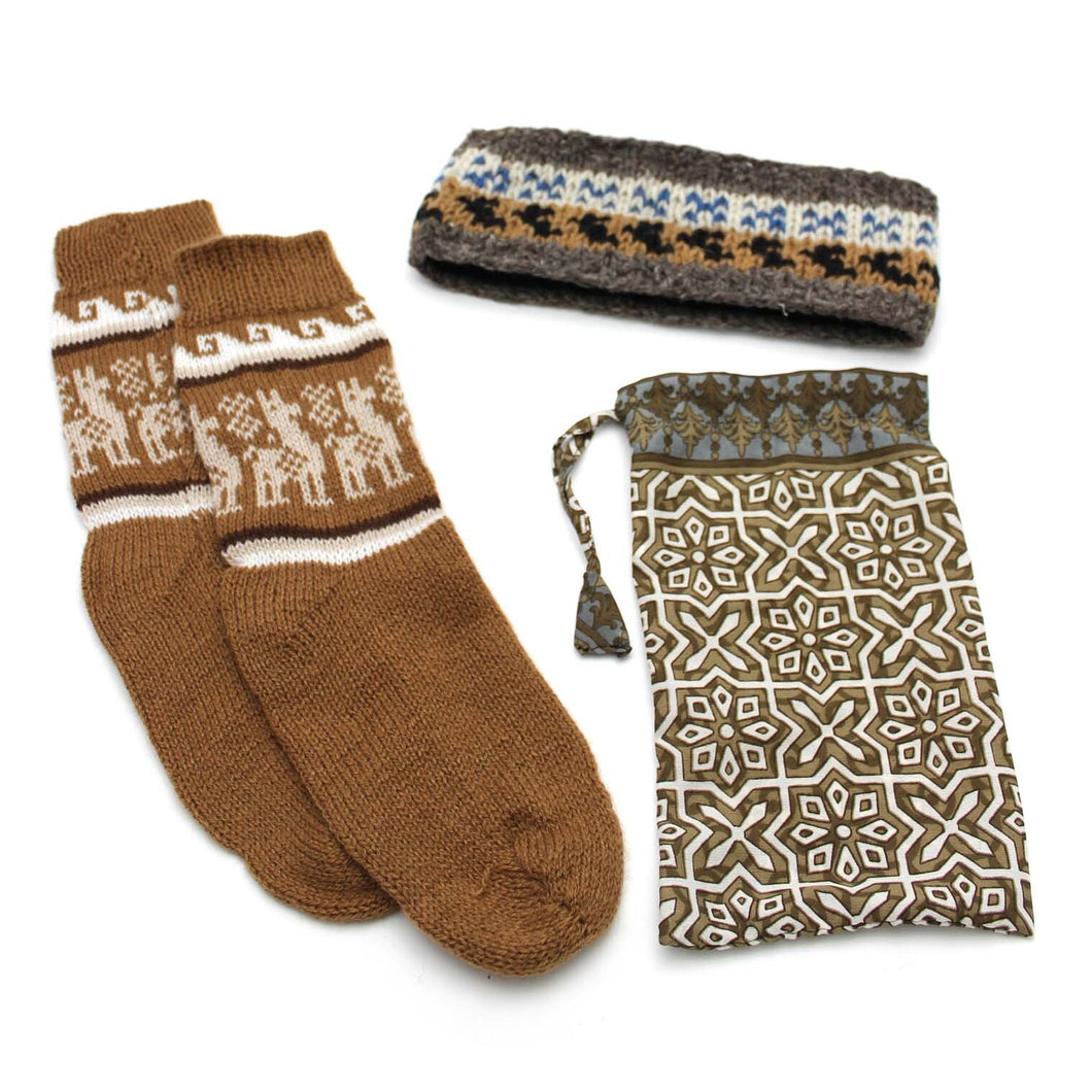 Warm Ears and Cozy Toes Gift Set