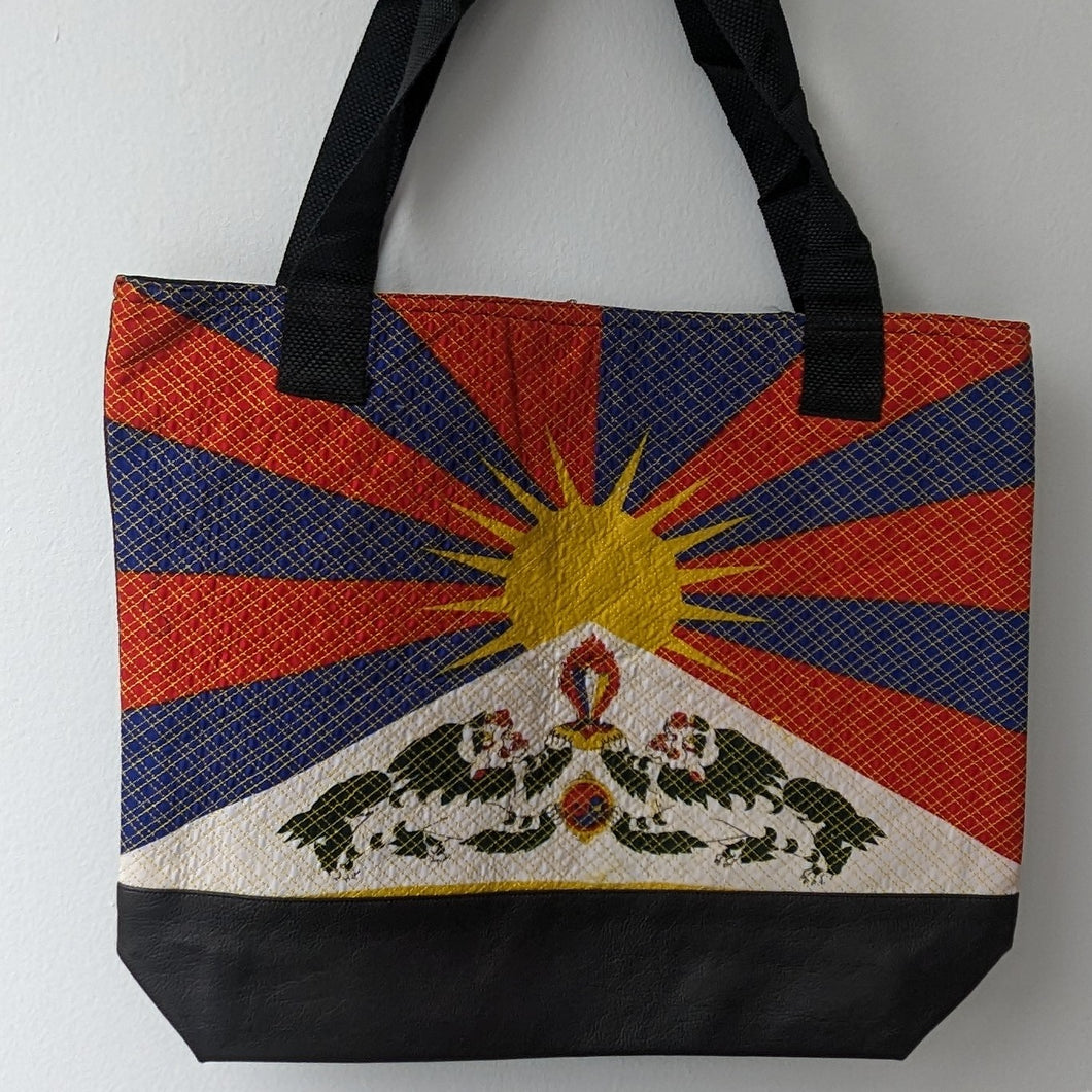 Tibet Flag Beach Bag