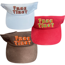 Load image into Gallery viewer, Free Tibet Embroidered Visor
