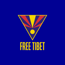 Load image into Gallery viewer, Free Tibet Stickers (PACK OF 10)
