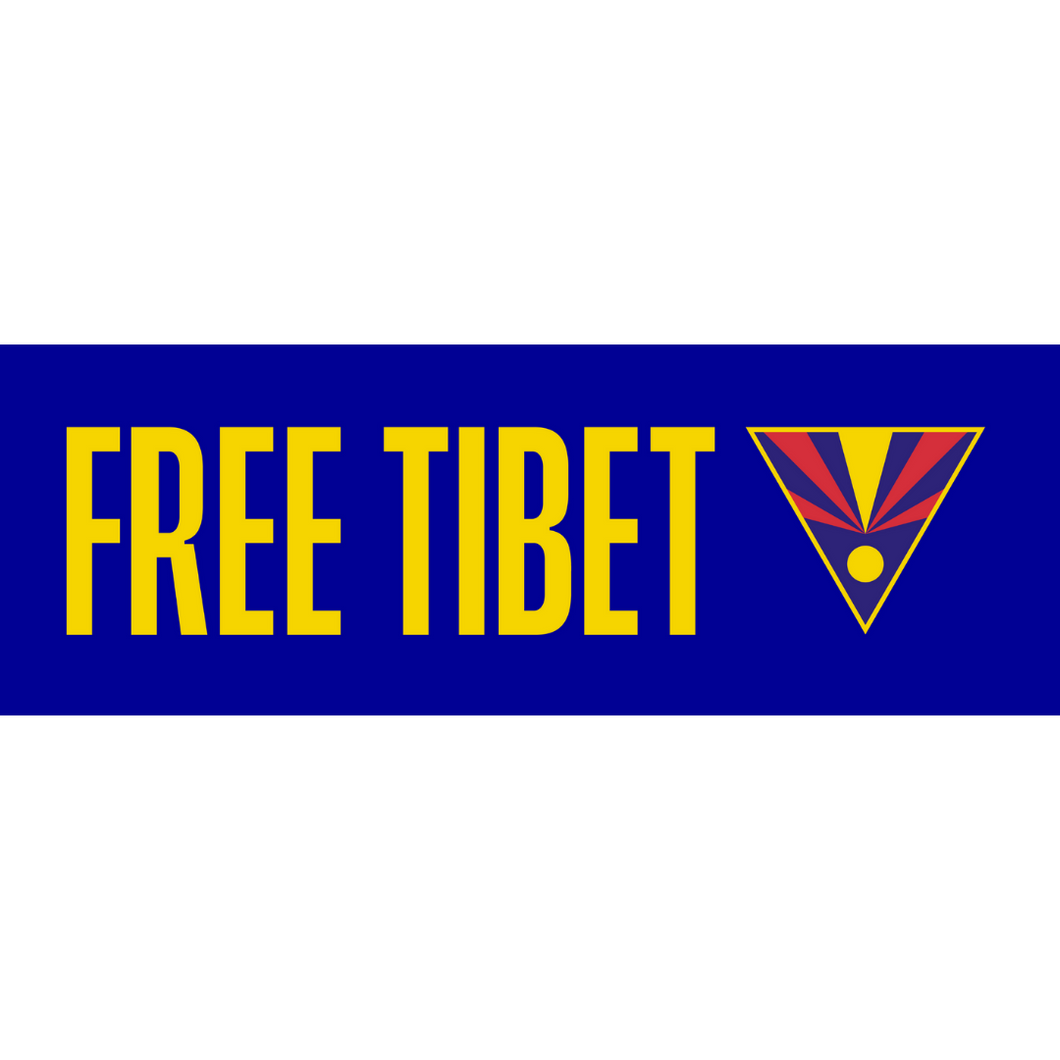 Free Tibet Car/Window Sticker