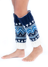 Load image into Gallery viewer, Wool Leg Warmers / Boot Toppers

