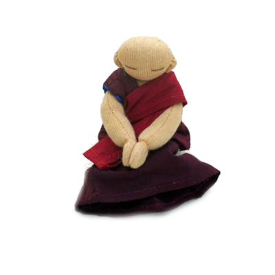 Mini monk dolls